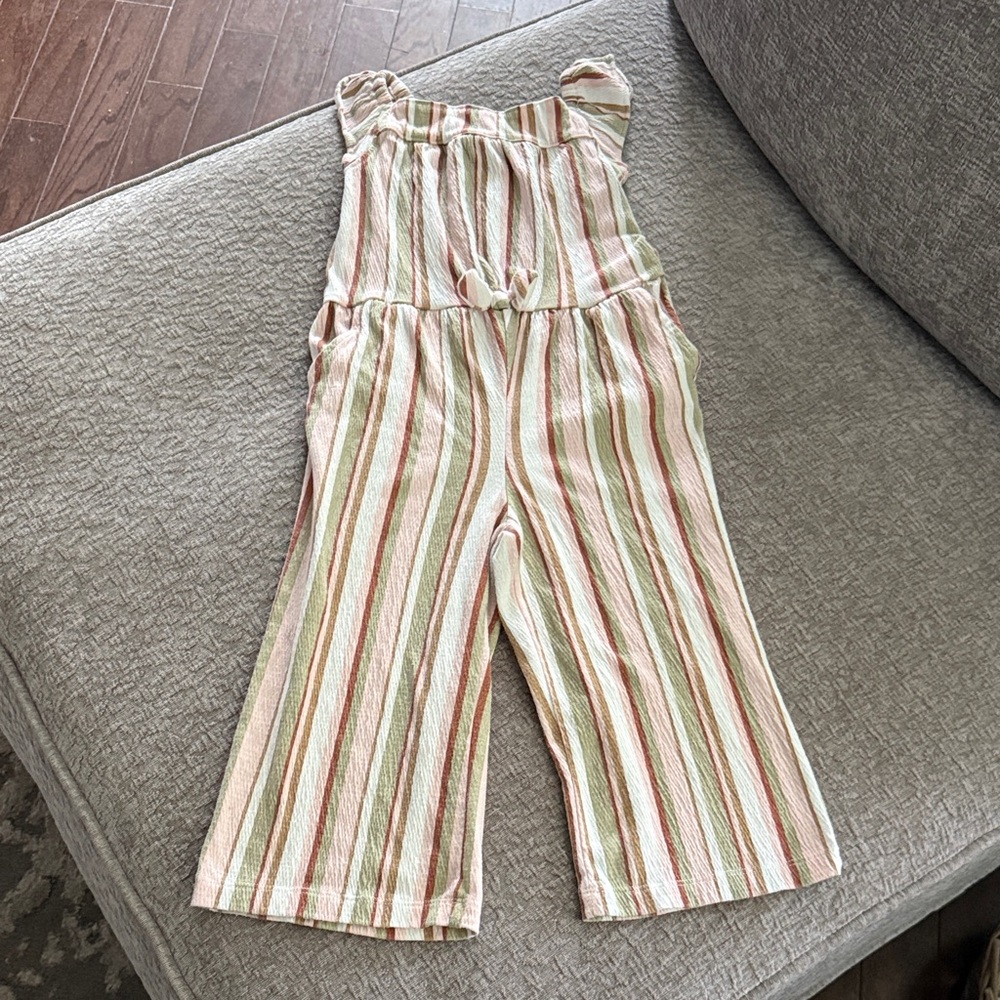 Carter's -Multicolor Striped Rumper- Size 5/5A